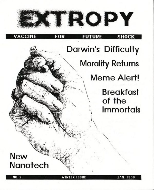Extropy Issue 2 cover